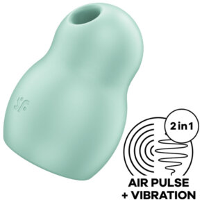 Satisfyer Pro To Go 1 Estimulador Y Vibrador Doble Verde 4061504045078