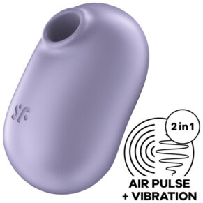 Satisfyer Pro To Go 2 Estimulador Y Vibrador Doble Violeta 4061504045122