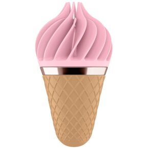 Satisfyer Sweet Treat Spinnator Marron & Rosa 4061504001135