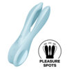 Satisfyer Threesome 1 Vibrador Azul 4061504037127