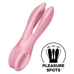 Satisfyer Threesome 1 Vibrador Rosa 4061504037110