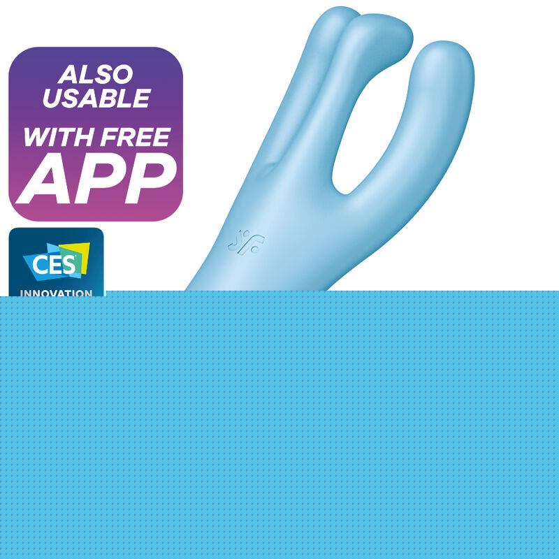 Satisfyer Threesome 4 Vibrador App Azul 6 satisfyer threesome 4 vibrador app azul 4061504037189