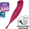 Satisfyer Twirling Pro+ Estimulador Y Vibrador App Rojo 3 Satisfyer Twirling Pro+ Estimulador Y Vibrador App Rojo 4061504043906