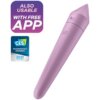 Satisfyer Ultra Power Bullet 8 Bala Vibradora Lila 4061504007755
