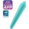 Satisfyer Ultra Power Bullet 8 Bala Vibradora Turquesa 3 Satisfyer Ultra Power Bullet 8 Bala Vibradora Turquesa 4061504007748