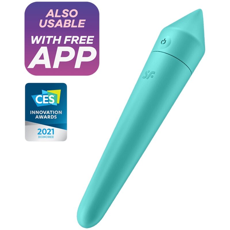 Satisfyer Ultra Power Bullet 8 Bala Vibradora Turquesa 6 satisfyer ultra power bullet 8 bala vibradora turquesa 4061504007748