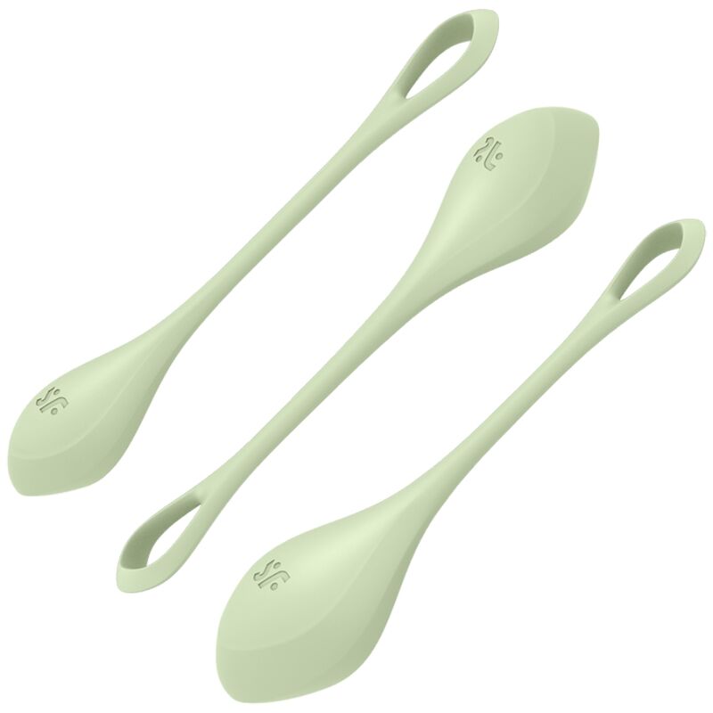 Satisfyer Yoni Power 2 Kit De Entrenamiento Verde 6 satisfyer yoni power 2 kit de entrenamiento verde 4049369043866
