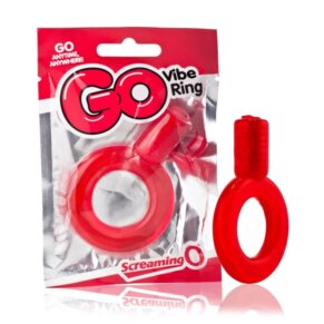 Screaming O Anillo Vibrador Go Rojo 817483011160