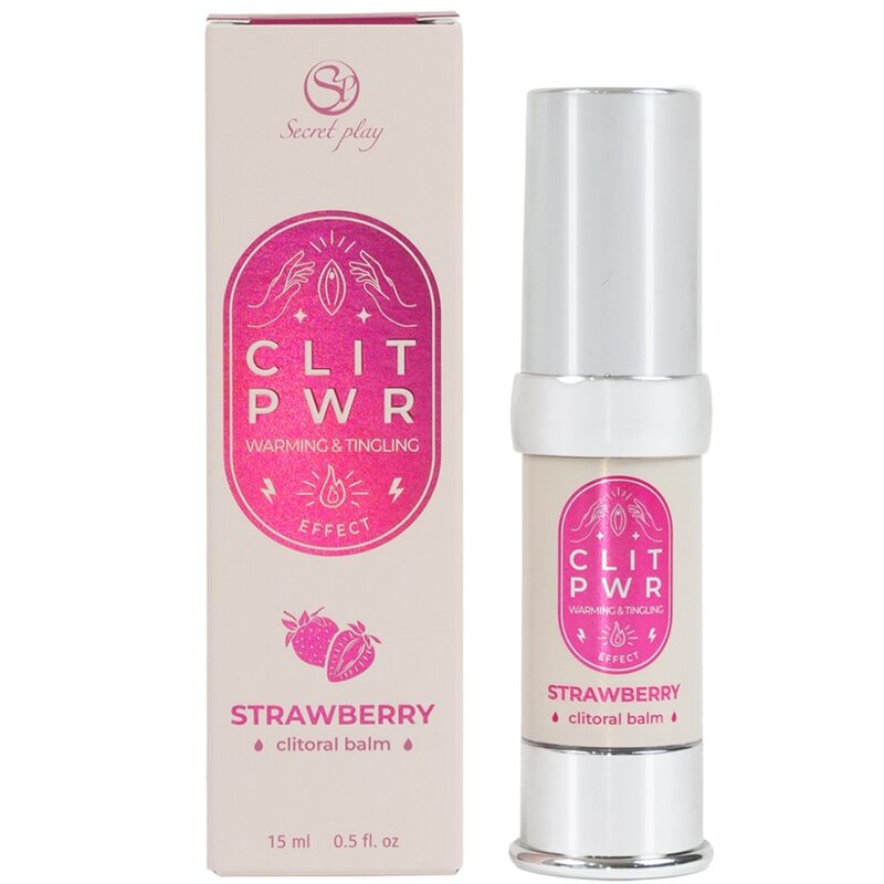 Secret Play Clit Pwr Blsamo De Clitoris De Fresa 6 secret play clit pwr blsamo de clitoris de fresa 8435097837154