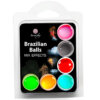 Secret Play Set 6 Brazilian Balls Mix Efectos 8435097837017