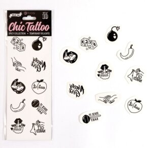 Secret Play Set De 10 Tattoos Temporales Spicy Collection 8435097862590