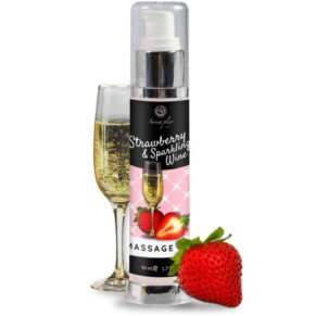 Secretplay Aceite Masaje Fresas & Cava 50 ml 8435097136837
