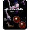 Secretplay Brazilian Balls Chocolate Set 2 Bolas 8435097233857