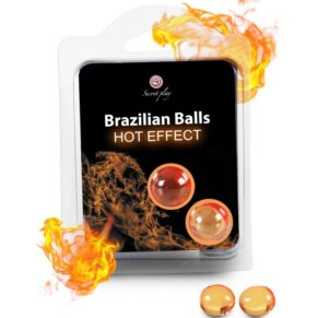 Secretplay Brazilian Balls Efecto Calor 2 Unidades 8435097835754