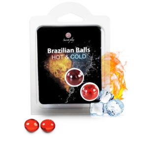 Secretplay Brazilian Balls Efecto Calor & Frio 2 Unidades 8435097836294