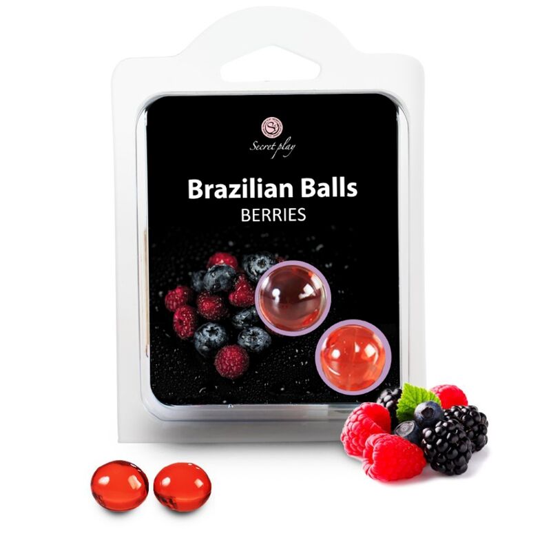 Secretplay Brazilian Balls Frutas Del Bosque Set 2 Bolas 6 secretplay brazilian balls frutas del bosque set 2 bolas 8435097133850