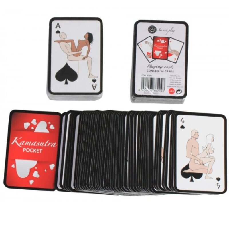 Secretplay Cartas Kamasutra Mini (Es/En/Pt/It/Fr/De) 6 secretplay cartas kamasutra mini esenptitfrde 8435097862040