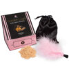 Secretplay Golden Light Kit Polvos Comestibles Y Pluma Chocolate Afrodisiaco 8435097036861