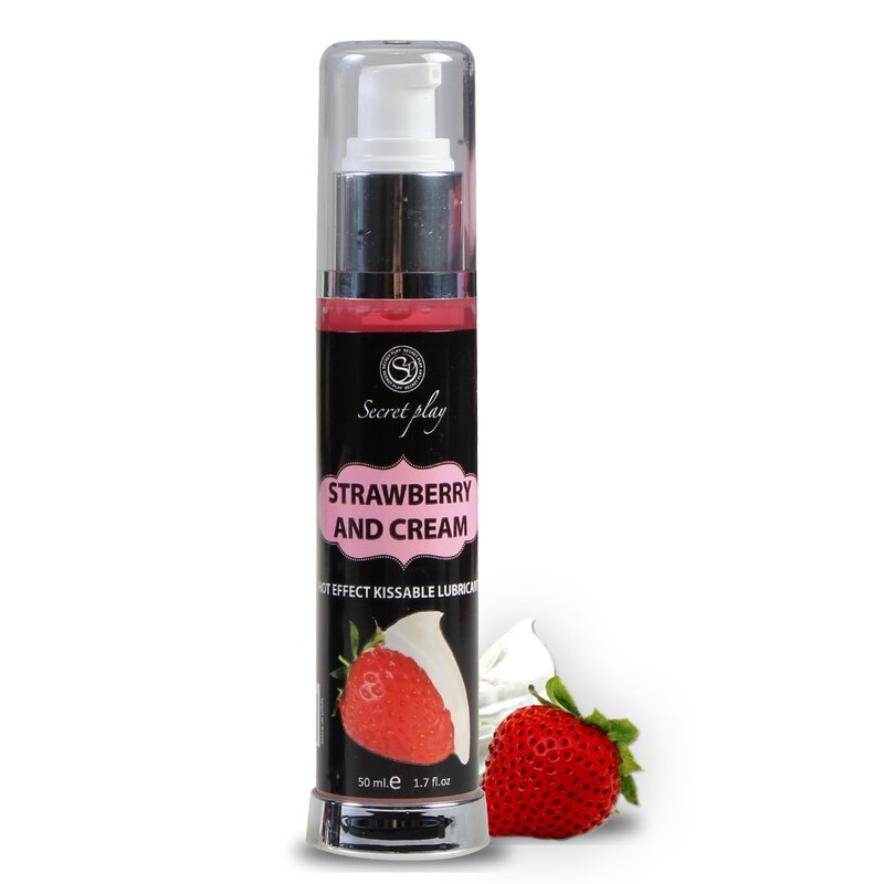 Secretplay Lubricante 2-1 Efecto Calor Fresa&Nata 50 ml 6 secretplay lubricante 21 efecto calor fresanata 50 ml 8435097835389