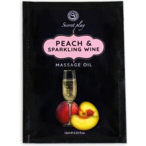 Secretplay Monodosis Aceite Masaje Melocotón Y Cava 10 ml 8435097836805