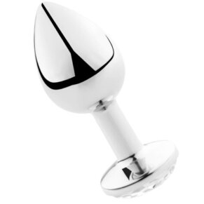 Secretplay Plug Anal Aluminio Transparente 7 cm 8435097061511