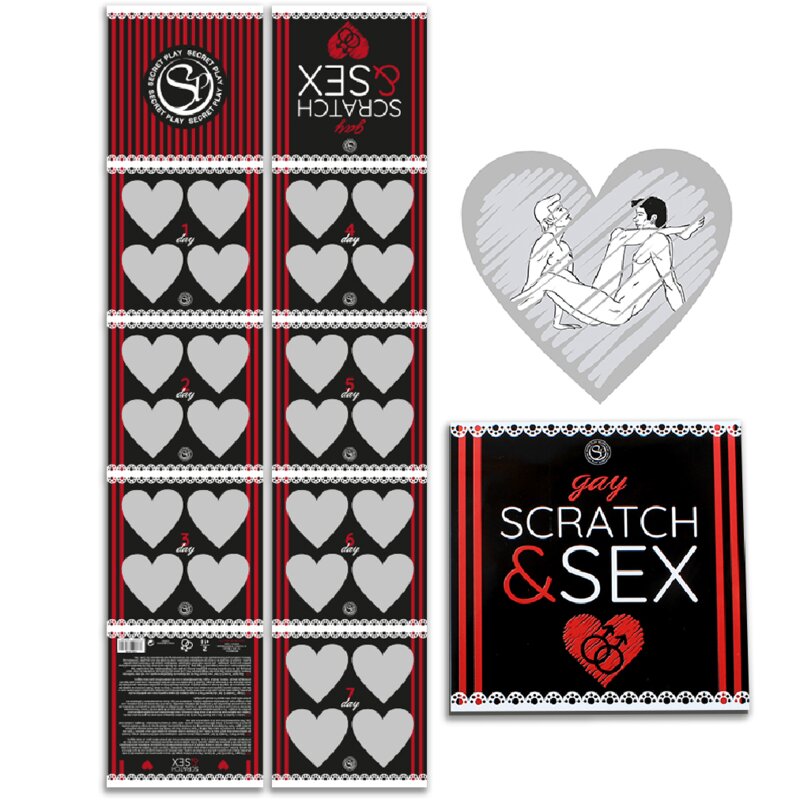 Secretplay Scratch & Sex Juego Parejas Gay (Es/En/Fr/Pt/De) 6 secretplay scratch sex juego parejas gay esenfrptde 8435097862309