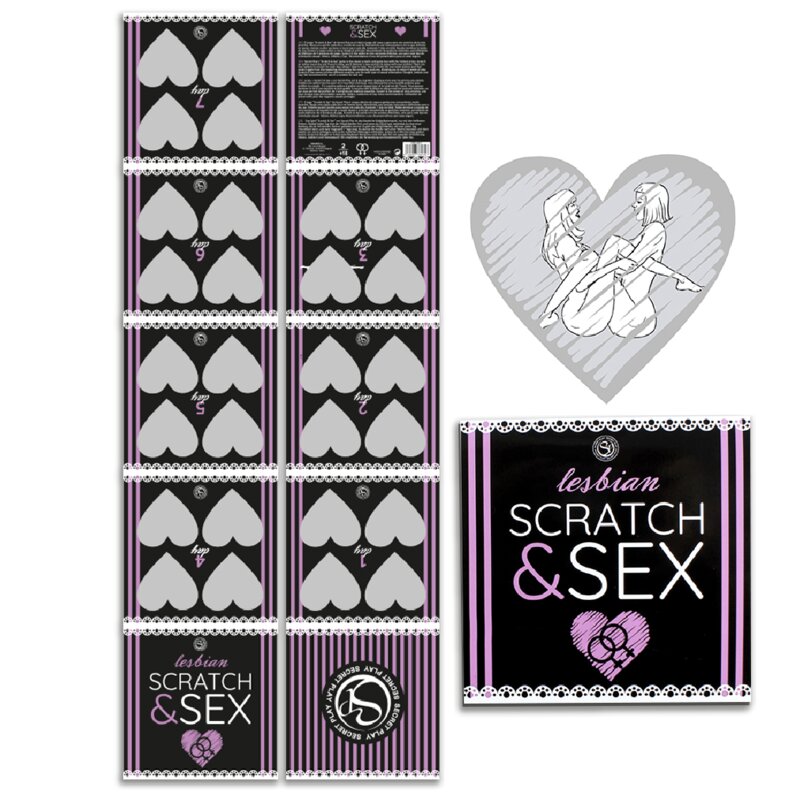 Secretplay Scratch & Sex Juego Parejas Posturas Lesbicas (Es/En/Fr/Pt/De) 6 secretplay scratch sex juego parejas posturas lesbicas esenfrptde 8435097862316