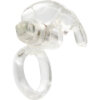 Seven Creations Anillo Vibrador De Silicona Transparente 4890888120923
