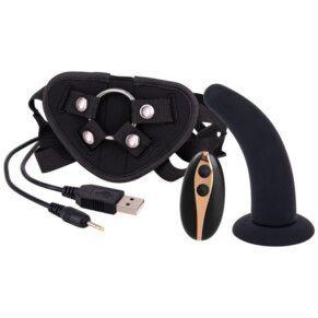 Seven Creations Arnes Strap On Con Dildo 125 cm 6946689012030