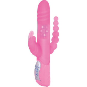 Seven Creations E Rabbit Triple Play Vibrador Triple Estimulación Rosa 6946689011637