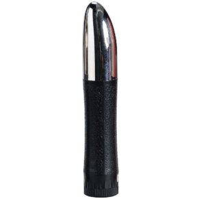 Seven Creations Vibrador Plateado Negro 4890888080821