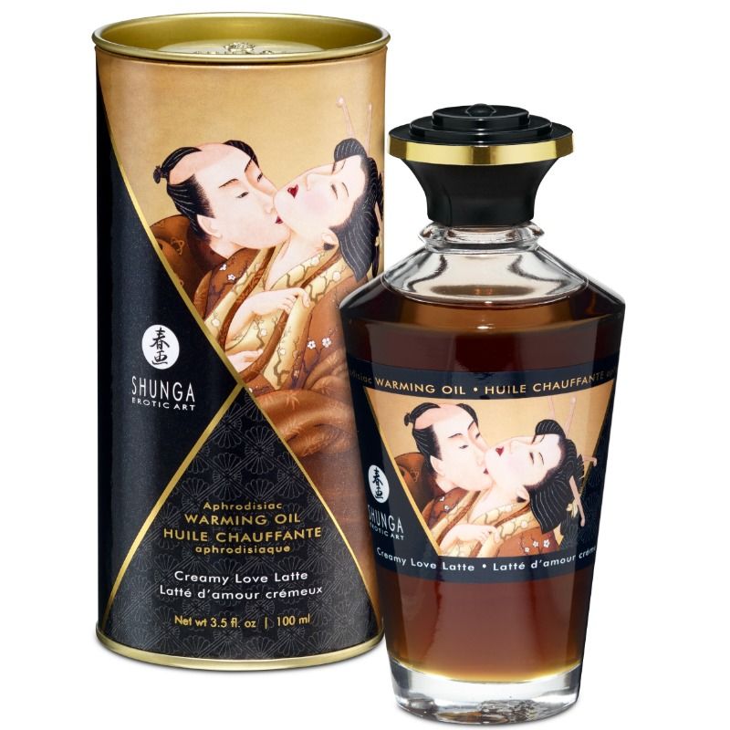 Shunga Aceite Masaje Efecto Calor Sabor Cafe 100 ml 6 shunga aceite masaje efecto calor sabor cafe 100 ml 697309022149
