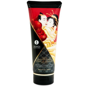 Shunga Crema Masaje Fresas Y Cava 200 ml 697309041089