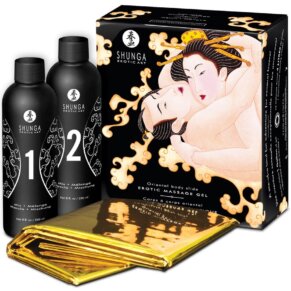 Shunga Gel De Masaje Erotico Cuerpo A Cuerpo Oriental Melon Mango 697309077026