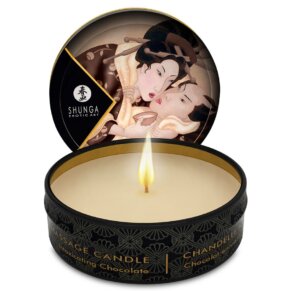 Shunga Mini Caress By Candelight Vela Masaje Chocolate 30 ml 697309046091