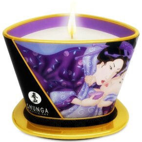 Shunga Mini Caress By Candelight Vela Masaje Frutas Exóticas 170 ml 697309045025