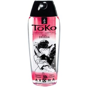 Shunga Toko Aroma Lubricante Fresas Y Champagne 697309064019