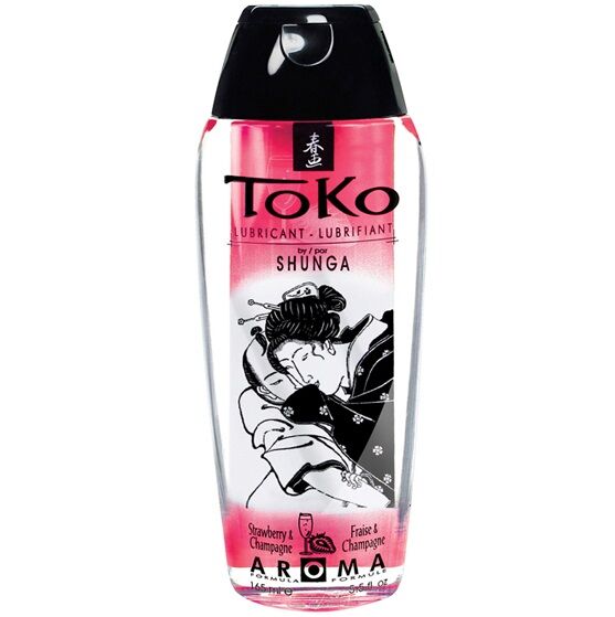 Shunga Toko Aroma Lubricante Fresas Y Champagne 6 shunga toko aroma lubricante fresas y champagne 697309064019