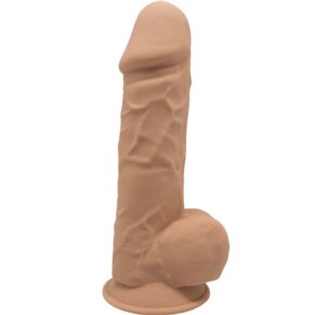 Silexd Modelo 1 Pene Realistico Silicona Premium Silexpan Caramelo 21.5 cm 8433345220468