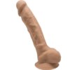 Silexd Modelo 1 Pene Realistico Silicona Premium Silexpan Caramelo 23 cm 8433345220161