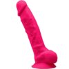 Silexd Modelo 1 Pene Realistico Silicona Premium Silexpan Fucsia 23 cm 8433345220116