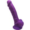 Silexd Modelo 1 Pene Realistico Silicona Premium Silexpan Violeta 17.5 cm 8433345220239
