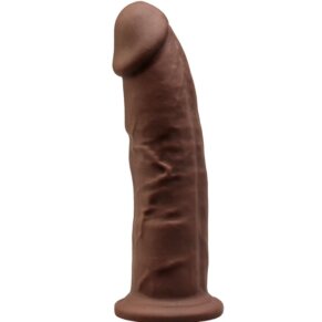 Silexd Modelo 2 Pene Realistico Silicona Premium Silexpan Marron 23 cm 8433345220581