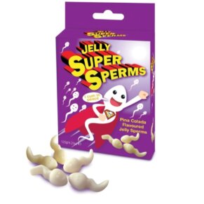 Spencer & Fleetwood Jelly Super Sperm Gominolas Forma Esperma 120 Gr 5022782127176