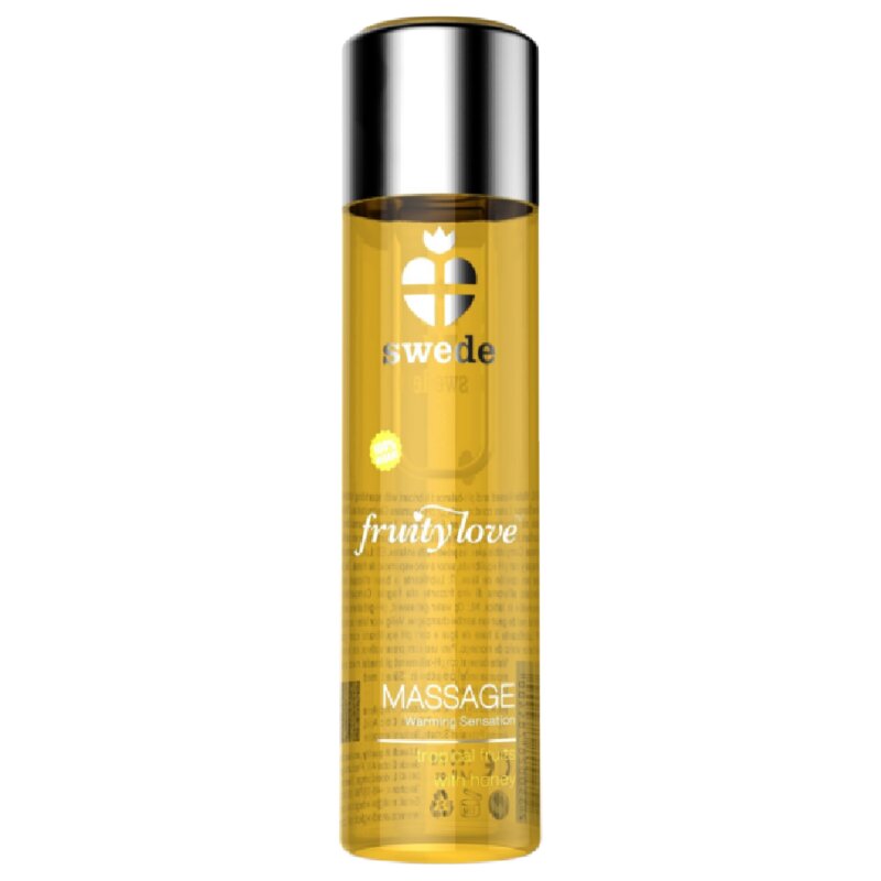 Swede Fruity Love Aceite Efecto Calor Frutas Tropicales Y Miel 120 ml 6 swede fruity love aceite efecto calor frutas tropicales y miel 120 ml 7350028781553