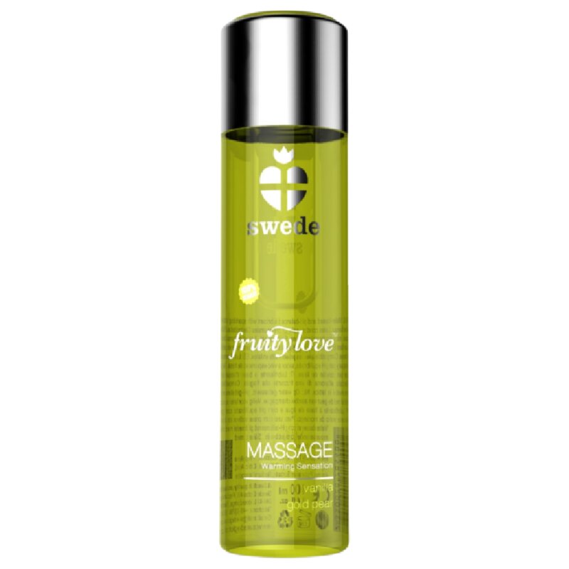 Swede Fruity Love Aceite Efecto Calor Vainilla Y Pera 120 ml 4 swede fruity love aceite efecto calor vainilla y pera 120 ml 7340040404417