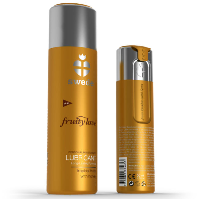 Swede Fruity Love Lubricante Frutas Tropicales Con Miel 50 ml 6 swede fruity love lubricante frutas tropicales con miel 50 ml 7350028784653