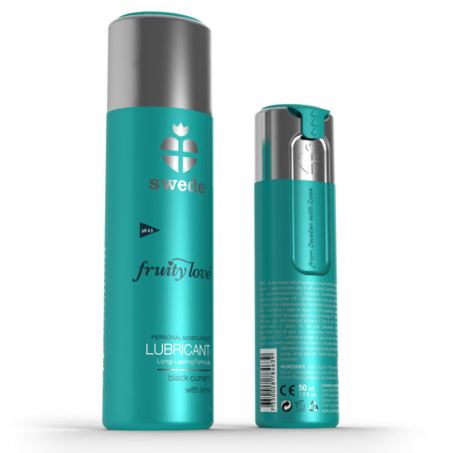 Swede Fruitylove Lubricante Grosella Negra Y Lima 100ml 6 swede fruitylove lubricante grosella negra y lima 100ml 7350028784431