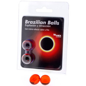 Taloka Brazilian Balls Gel Excitante Efecto Calor Y Frío 2 Bolas 8412345047336