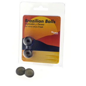 Taloka Brazilian Balls Gel Excitante Efecto Frescor 2 Bolas 8412345047435